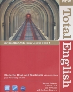 New Total English Intermediate Flexi Course Book 1 - Student's Book and Workbook with ActiveBook plus Vocabulary trainer
