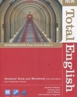New Total English Intermediate Flexi Course Book 2 - Student's Book and Workbook with ActiveBook plus Vocabulary trainer