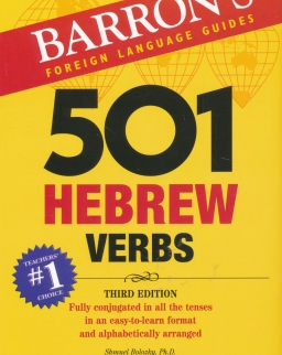 Barron's 501 Hebrew Verbs Third Edition