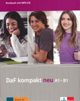 DaF kompakt neu A1-B1– Kursbuch mit MP3-CD