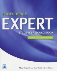 Proficiency Expert Student's Resource Book with March 2013 Exam Specifications and Online Audio
