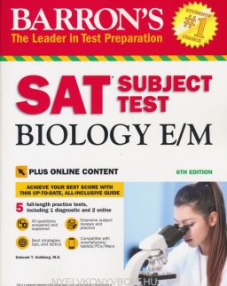 Barron's SAT Subject Test Biology E/M, 6th Edition