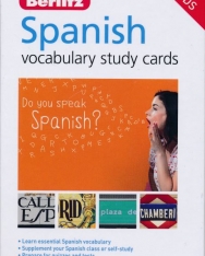 Berlitz Vocabulary Study Cards Spanish