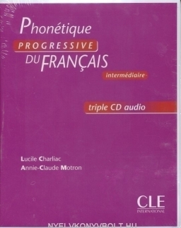 Phonétique progressive du francais Intermédiaire Coffret CD audi