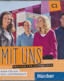 Mit uns C1 2 Audio-CDs zu Kurs- und Arbeitsbuch. Deutsch für Jugendliche. Deutsch als Fremdsprache