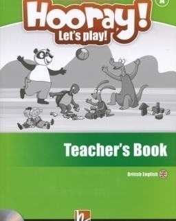 Hooray! Let's play! Level A Teacher's Book with 2 Audio CDs & 1 DVD-ROM British English