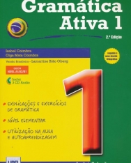 Gramática Ativa 1 - 2.a Ediçao (Livro segundo o novo Acordo Ortográfico) Portugues do Brasil - inclui 3 CD Áudio