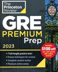 GRE Premium Prep 2023 - 7 Practice Tests