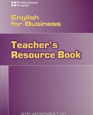 English for Business Teacher's Resource Book