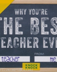 Knock Knock Why You're the Best Teacher Ever - Fill in the Love Journal
