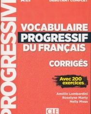 Vocabulaire progressif du francais - Niveau débutant complet - Corrigés