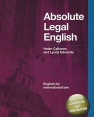 Absolute Legal English with Audio CD
