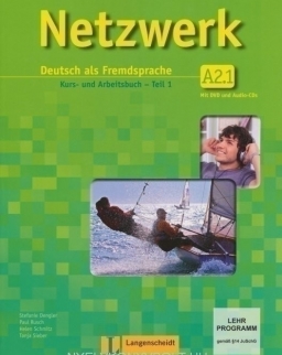 Netzwerk A2.1 Kurs- und Arbeitsbuch mit DVD und Audio-CDs