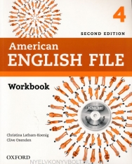 American English File 2nd Edition 4 Workbook with iChecker Self-assessment CD-ROM