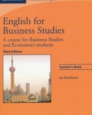 English for Business Studies 3rd Edition Teacher's Book