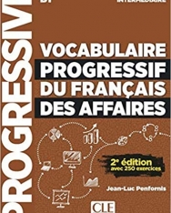 Vocabulaire progressif du français des affaires- Niveau intermédiaire - Livre + CD - 2eme édition - Nouvelle couverture