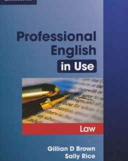 Professional English in Use - Law