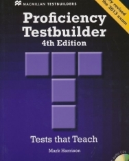 Proficiency Testbuilder 4th edition Book with Audio CDs without answers - Fully revised for the 2013 exam