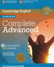 Complete Advanced Second edition Student's Book with answers with CD-ROM & Class Audio CDs