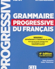Grammaire progressive du français - Niveau intermédiaire - 4eme édition - Livre + CD + Livre-web 100% interactif