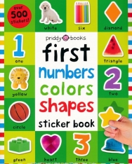 First Numbers, Colors, Shapes Sticker Book