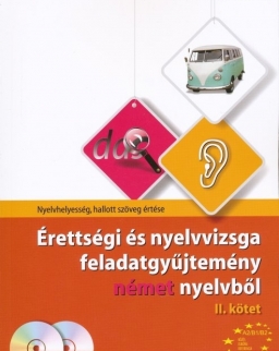 Érettségi és nyelvvizsga feladatgyűjtemény német nyelvből II. kötet + 2 CD (MX-283)