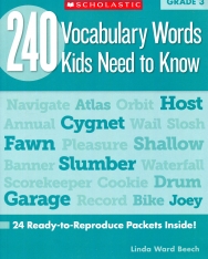 240 Vocabulary Words Kids Need to Know: Grade 3