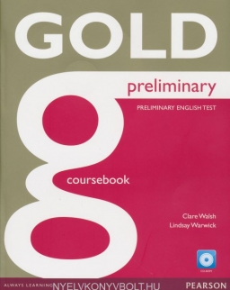 GOLD Preliminary Coursebook with CD-ROM