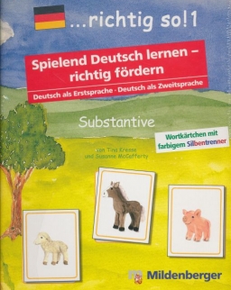 ...richtig so!: Spiele für den Deutsch-Förderunterricht und für Deutsch als Fremdsprache