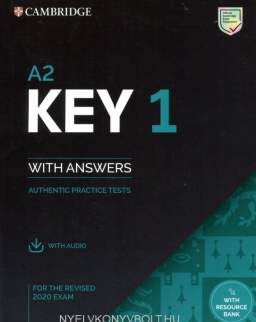A2 Key 1 for the Revised 2020 Exam - Student's Book with Answers with Audio and Resource Bank - Authentic Practice Tests