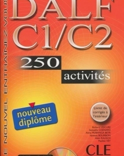 DALF C1/C2, 250 activités Livre + MP3 Audio CD