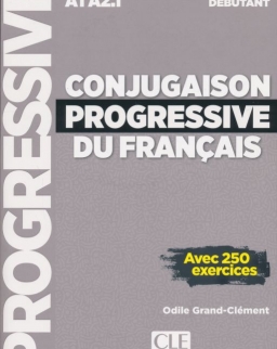 Conjugaison progressive du français - Niveau débutant - Livre + CD - 2eme édition Nouvelle couverture