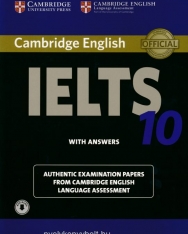 Cambridge IELTS 10 Official Examination Past Papers Student's Book with Answers with Audio