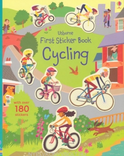 Usborne First Sticker Book Cycling