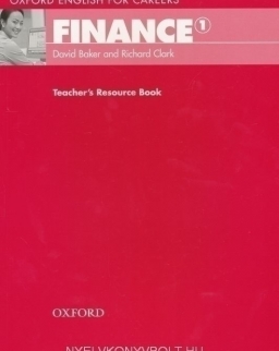 Finance 1 - Oxford English for Careers Teacher's Resource Book
