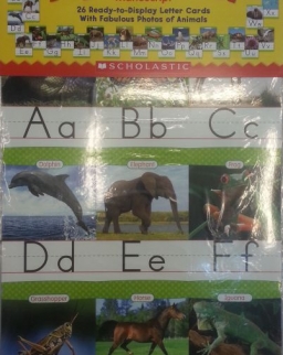 Animals From A to Z Alphabet Set Manuscript - Bulletin Board
