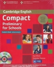 Compact Preliminary for Schools Pack - Student's Book with CD-ROM, Workbook with CD