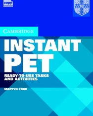 Cambridge Instant PET Ready-to-Use Tasks and Activities Book with Audio CDs