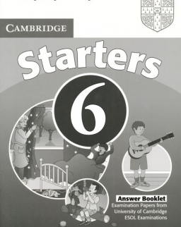 Cambridge Young Learners English Tests Starters 6 Answer Booklet