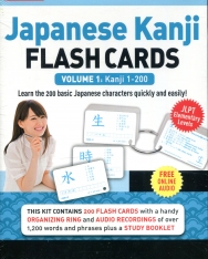 Japanese Kanji Flash Cards Kit Volume 1 Kanji 1-200