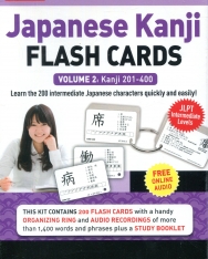 Japanese Kanji Flash Cards Kit Volume 2 Kanji 201-400