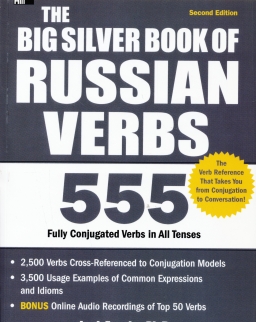 The Big Silver Book of Russian Verbs - 555 Fully Conjugated Verbs in All Tenses