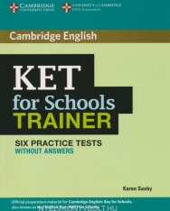 Cambridge KET for Schools Trainer without Answers