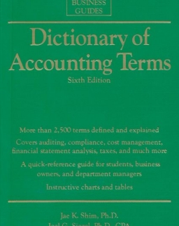 Dictionary of Accounting Terms - Sixth Edition - Barron's Business Guides