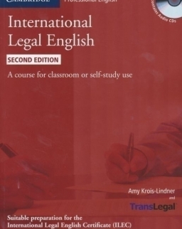 International Legal English Student's Book contains Audio CDs - Second Edition