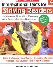 Informational Texts For Striving Readers - Grade 4: 30 High-Interest, Low-Readability Passages With Comprehension Questions