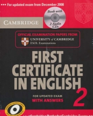Cambridge First Certificate in English 2 Official Examination Past Papers Student's Book with Answers and 2 Audio CDs Self-Study Pack for Updated Exam 2008 (Practice Tests)