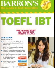 Barron's TOEFL iBT with CD-ROM and MP3 audio CDs, 15th Edition