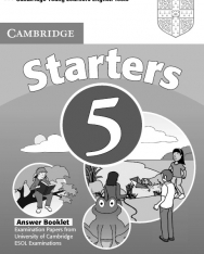 Cambridge Young Learners English Tests Starters 5 Answer Booklet