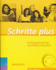 Schritte plus - Prüfungstraining Zertifikat Deutsch mit Audio-CD B1